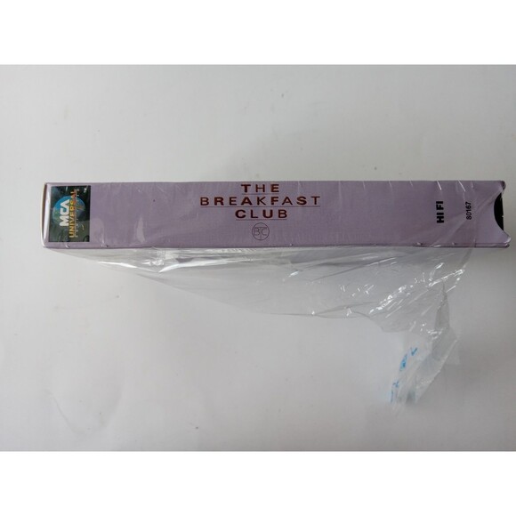 The Breakfast Club (1990 VHS) Teen Classic Estevez Nelson Ringwald Sheedy Hall - Picture 9 of 9